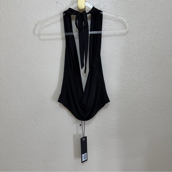 New I.AM.GIA Drew black low cut halter size XS - Picture 5 of 10